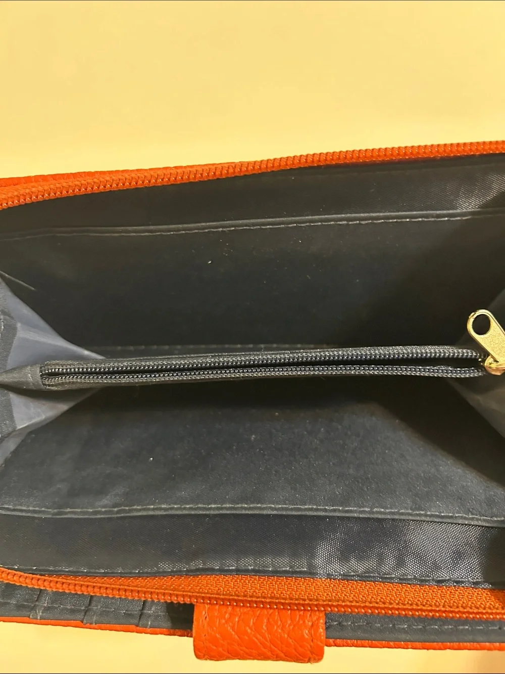 Nautica Leather Phone Wallet Case - Orange